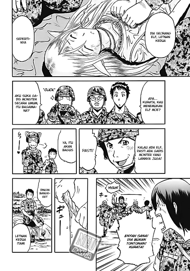 Gate – Jietai Kare no Chi nite Kaku Tatakeri Chapter 3 - halaman 17