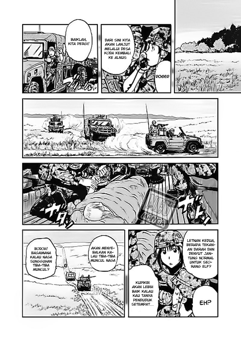 Gate – Jietai Kare no Chi nite Kaku Tatakeri Chapter 3 - halaman 19