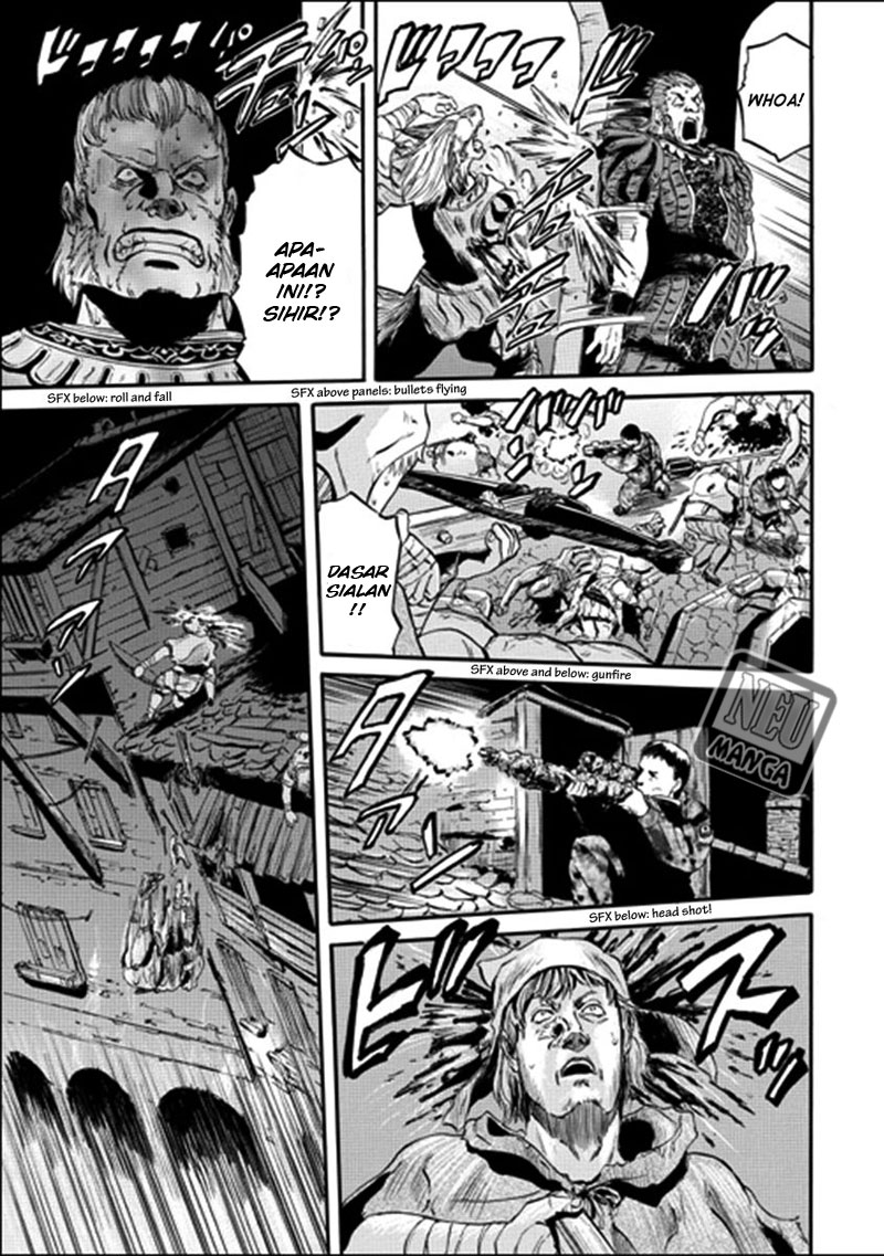Gate – Jietai Kare no Chi nite Kaku Tatakeri Chapter 32 - halaman 12