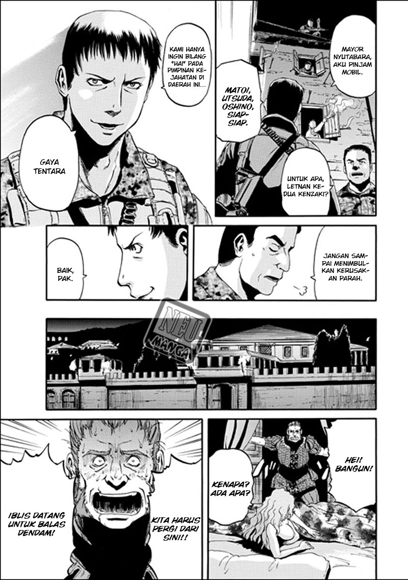Gate – Jietai Kare no Chi nite Kaku Tatakeri Chapter 32 - halaman 14