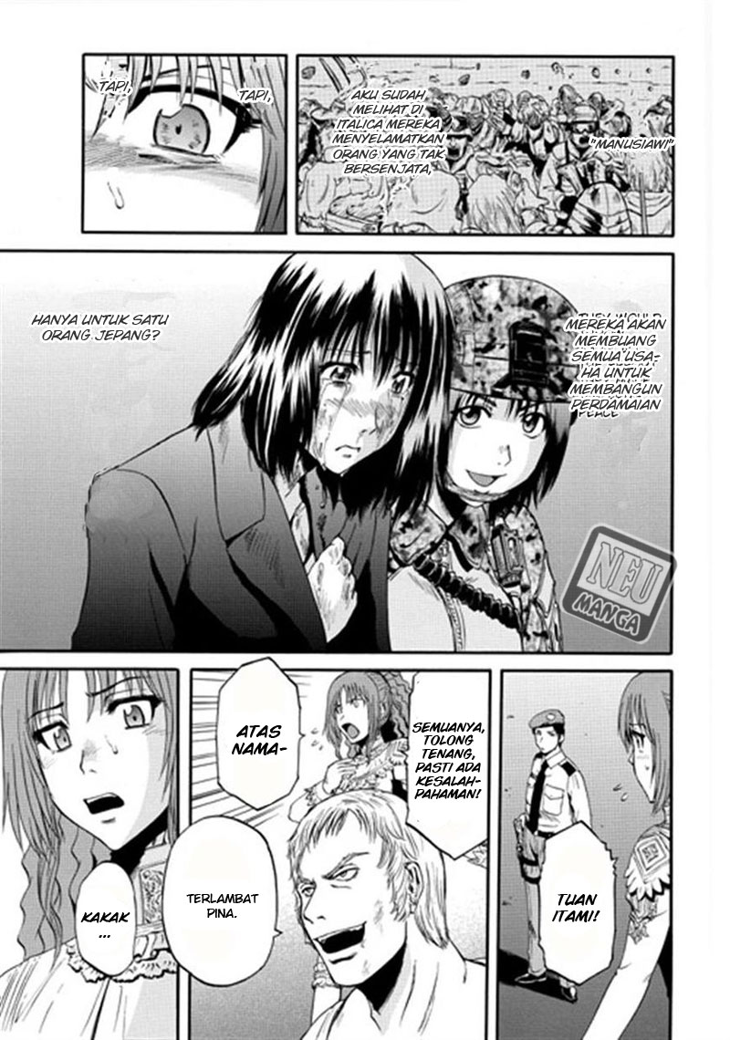 Gate – Jietai Kare no Chi nite Kaku Tatakeri Chapter 34 - halaman 10
