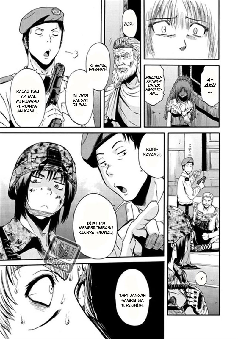 Gate – Jietai Kare no Chi nite Kaku Tatakeri Chapter 34 - halaman 28