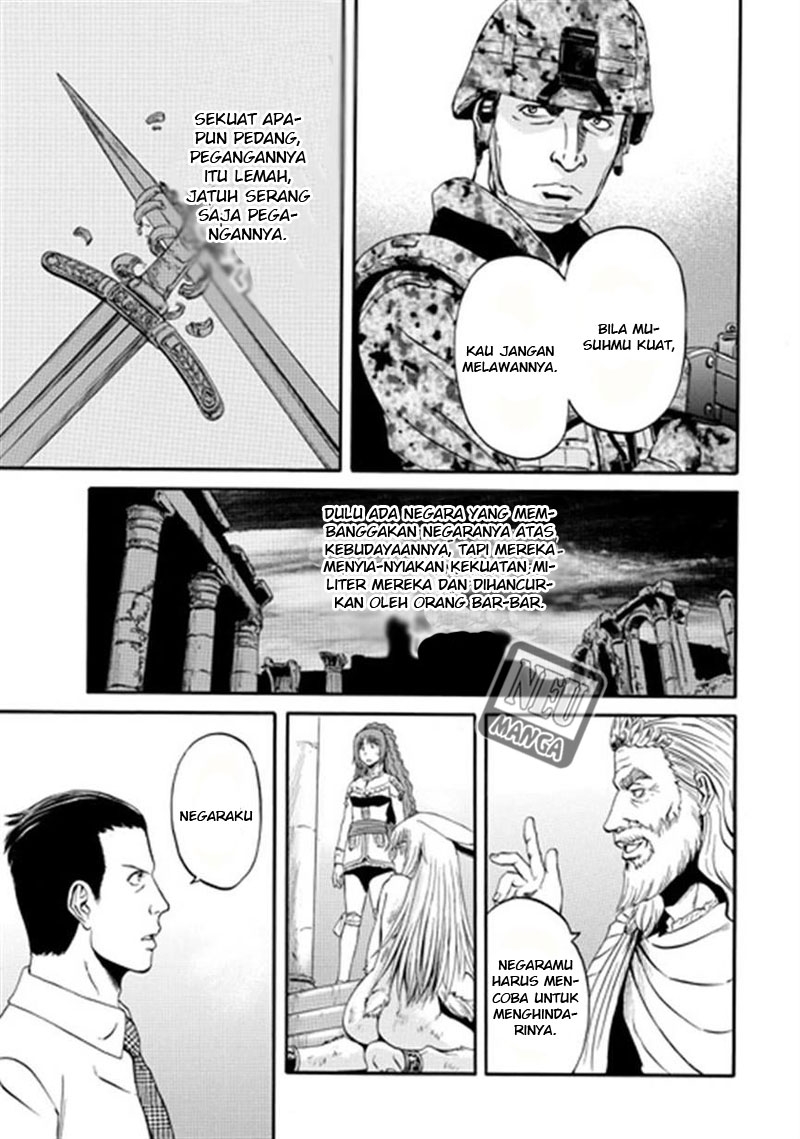 Gate – Jietai Kare no Chi nite Kaku Tatakeri Chapter 35 - halaman 18