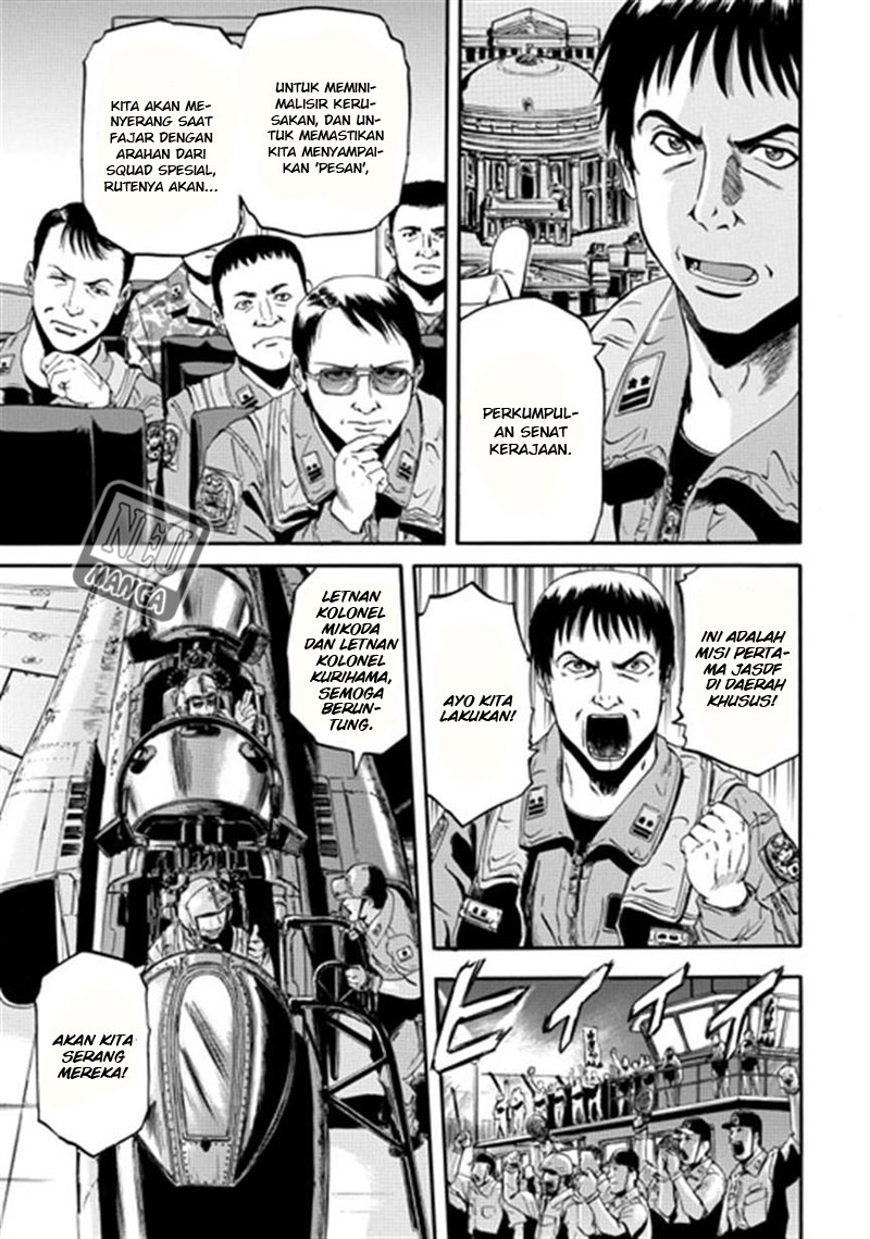 Gate – Jietai Kare no Chi nite Kaku Tatakeri Chapter 35 - halaman 28