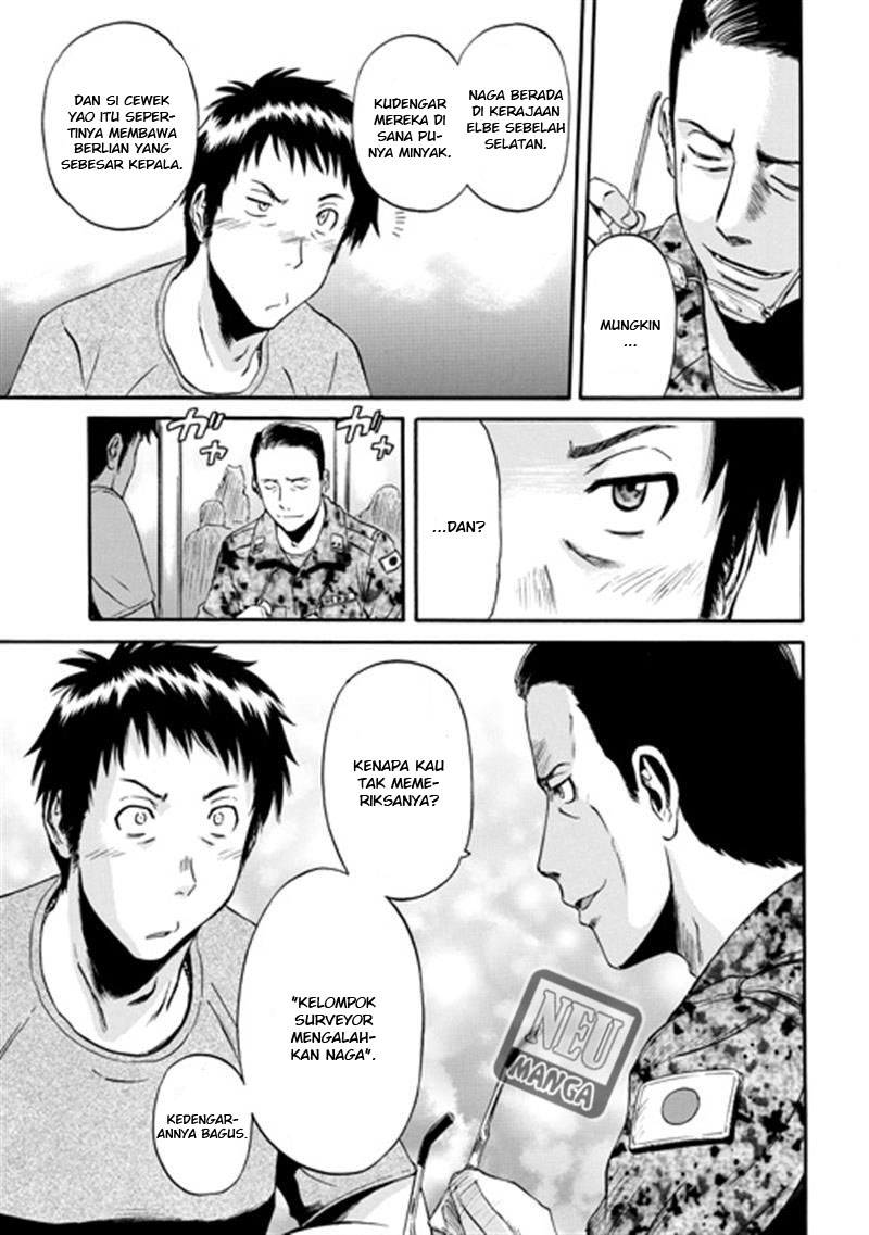 Gate – Jietai Kare no Chi nite Kaku Tatakeri Chapter 37 - halaman 22