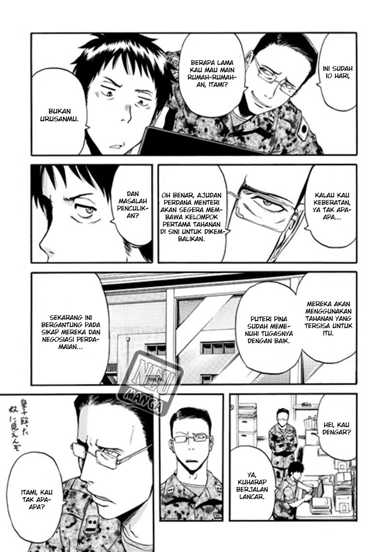 Gate – Jietai Kare no Chi nite Kaku Tatakeri Chapter 38 - halaman 34