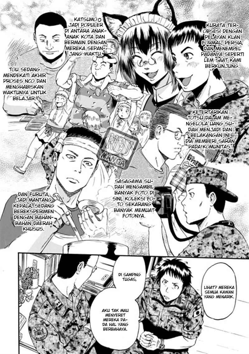 Gate – Jietai Kare no Chi nite Kaku Tatakeri Chapter 38 - halaman 37