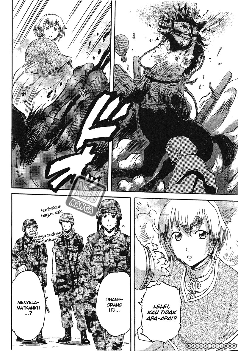 Gate – Jietai Kare no Chi nite Kaku Tatakeri Chapter 4 - halaman 11