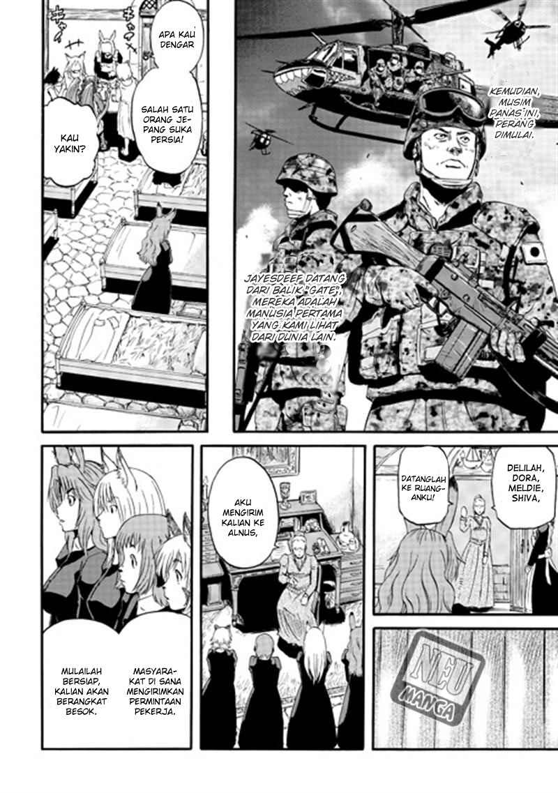 Gate – Jietai Kare no Chi nite Kaku Tatakeri Chapter 40 - halaman 17