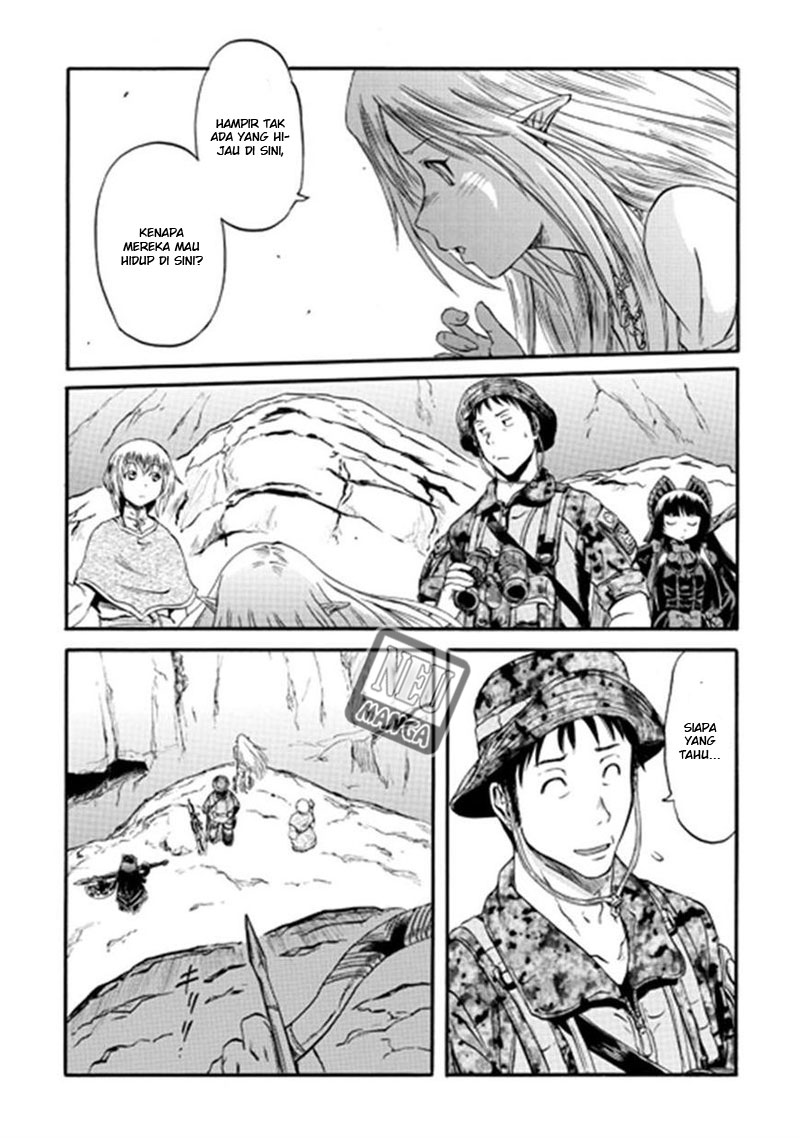 Gate – Jietai Kare no Chi nite Kaku Tatakeri Chapter 41 - halaman 48