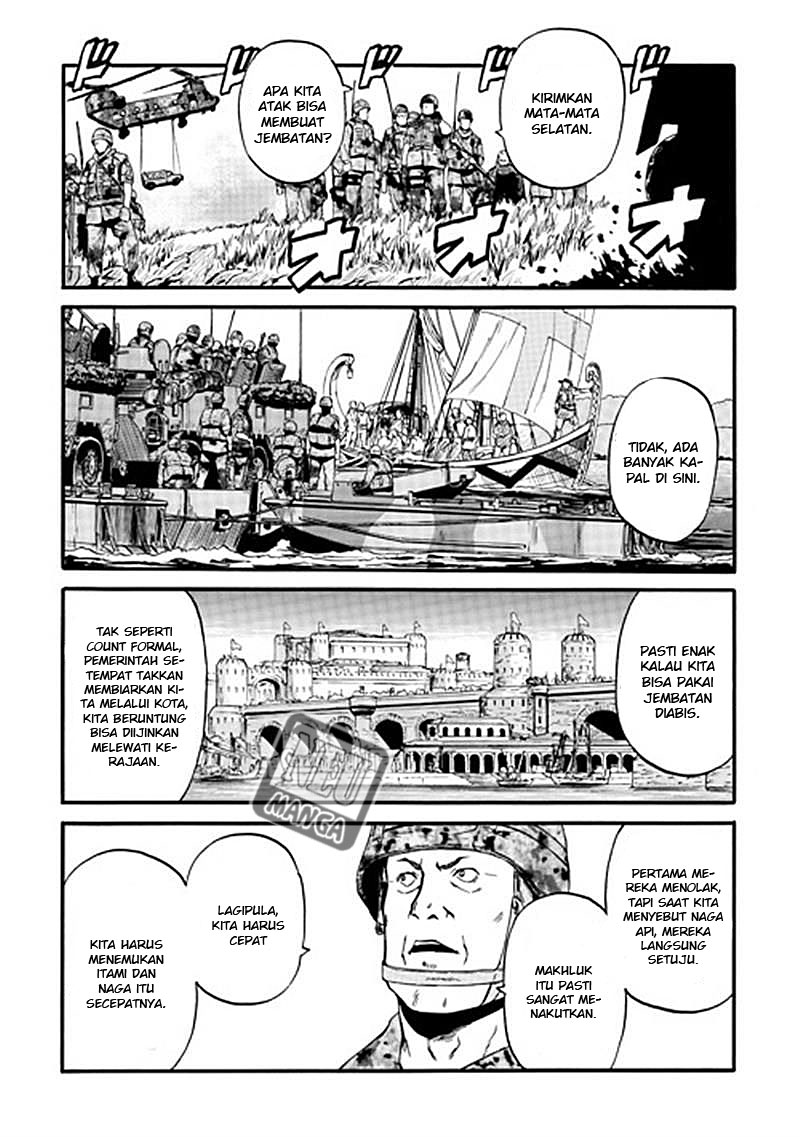 Gate – Jietai Kare no Chi nite Kaku Tatakeri Chapter 42 - halaman 33