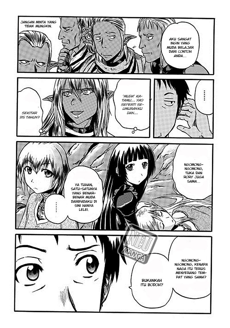 Gate – Jietai Kare no Chi nite Kaku Tatakeri Chapter 43 - halaman 12