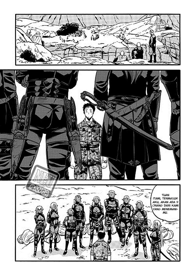 Gate – Jietai Kare no Chi nite Kaku Tatakeri Chapter 43 - halaman 18