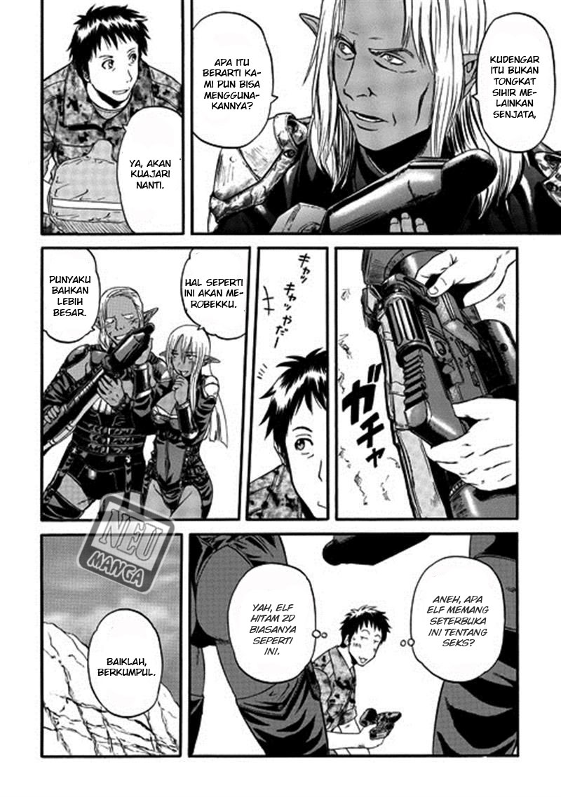 Gate – Jietai Kare no Chi nite Kaku Tatakeri Chapter 43 - halaman 21