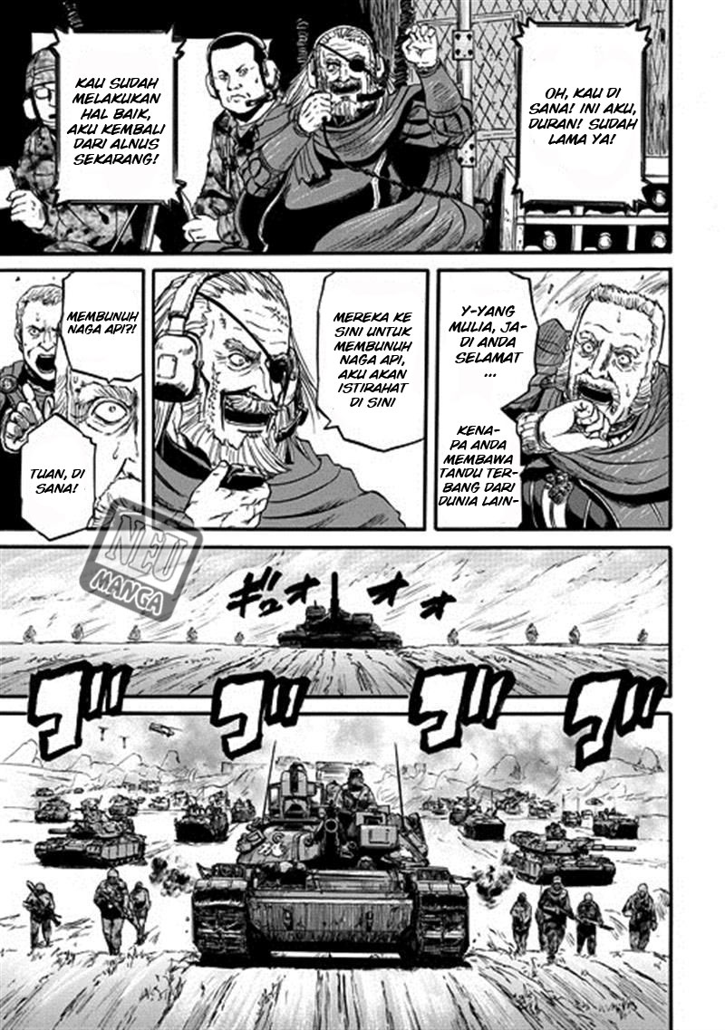 Gate – Jietai Kare no Chi nite Kaku Tatakeri Chapter 43 - halaman 28