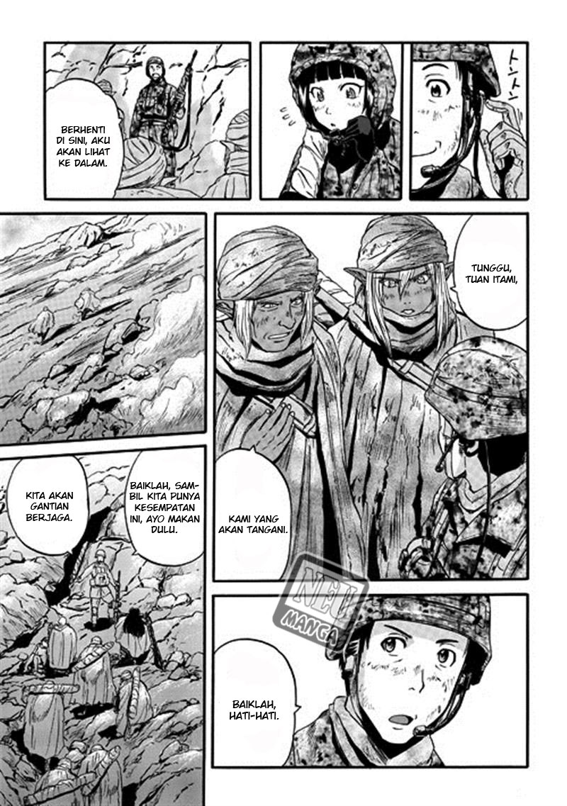 Gate – Jietai Kare no Chi nite Kaku Tatakeri Chapter 43 - halaman 34