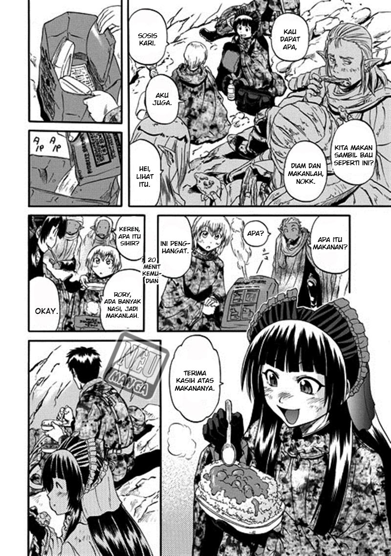 Gate – Jietai Kare no Chi nite Kaku Tatakeri Chapter 43 - halaman 35