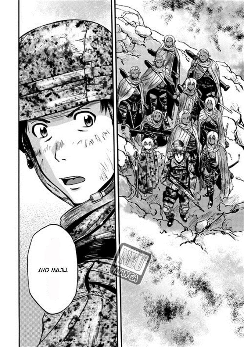 Gate – Jietai Kare no Chi nite Kaku Tatakeri Chapter 43 - halaman 37