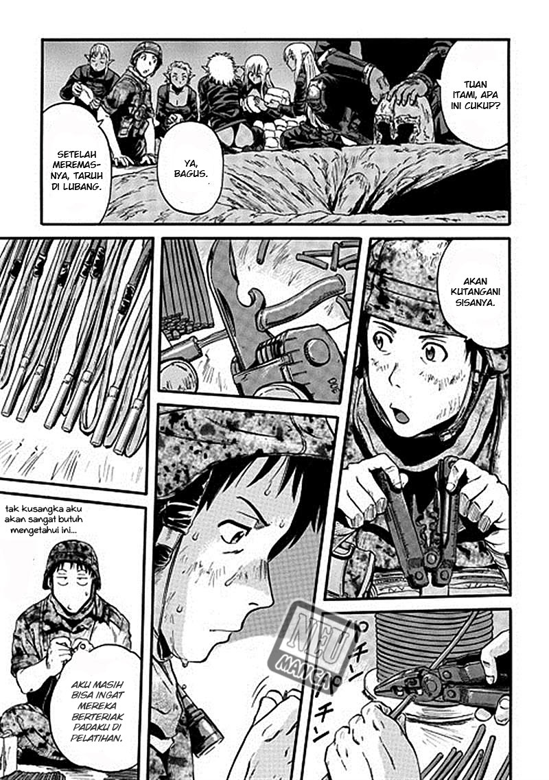 Gate – Jietai Kare no Chi nite Kaku Tatakeri Chapter 43 - halaman 42