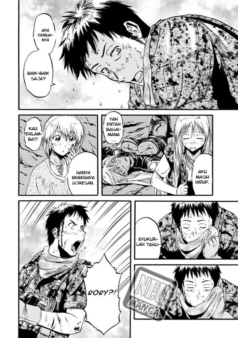 Gate – Jietai Kare no Chi nite Kaku Tatakeri Chapter 45 - halaman 42