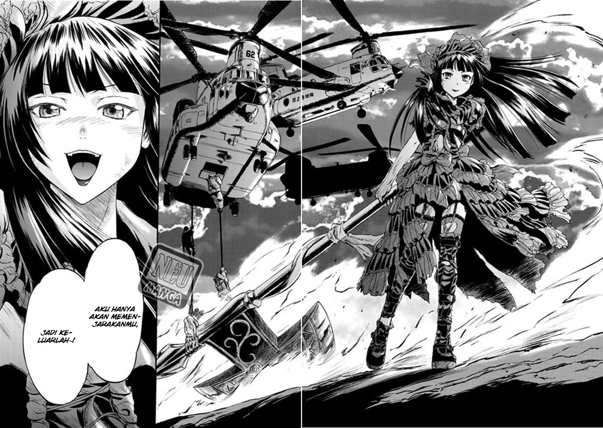 Gate – Jietai Kare no Chi nite Kaku Tatakeri Chapter 46 - halaman 35
