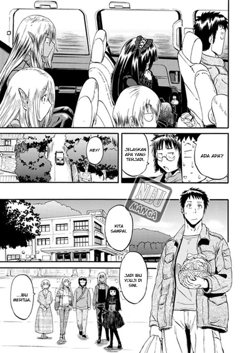 Gate – Jietai Kare no Chi nite Kaku Tatakeri Chapter 46 - halaman 49