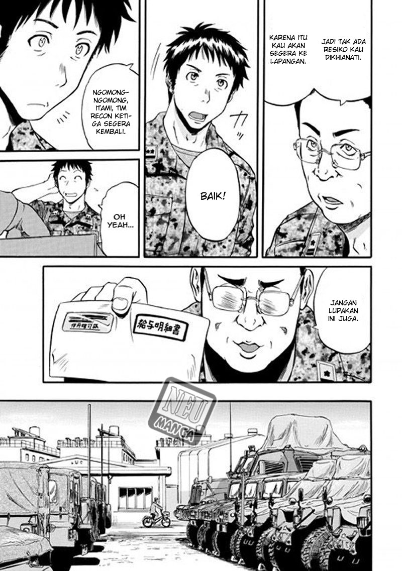 Gate – Jietai Kare no Chi nite Kaku Tatakeri Chapter 47 - halaman 7