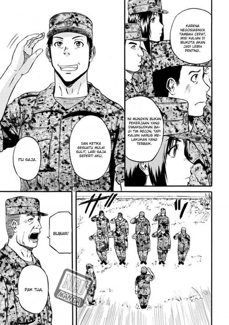 Gate – Jietai Kare no Chi nite Kaku Tatakeri Chapter 47 - halaman 9