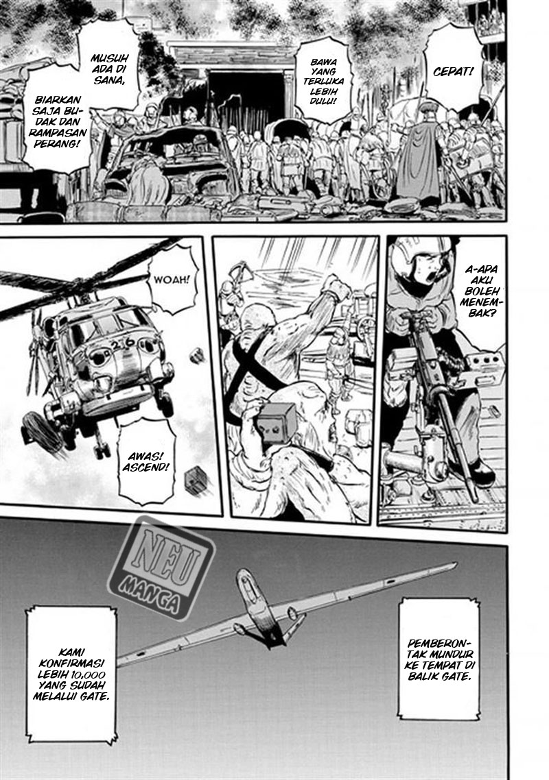 Gate – Jietai Kare no Chi nite Kaku Tatakeri Chapter 48 - halaman 14