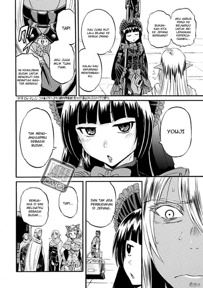Gate – Jietai Kare no Chi nite Kaku Tatakeri Chapter 49 - halaman 21