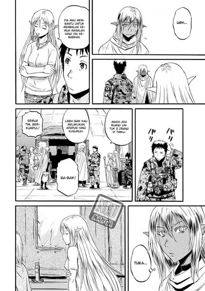 Gate – Jietai Kare no Chi nite Kaku Tatakeri Chapter 49 - halaman 23