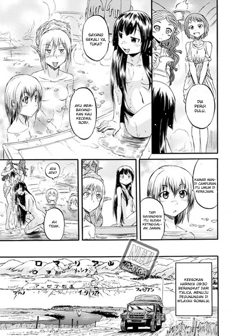 Gate – Jietai Kare no Chi nite Kaku Tatakeri Chapter 49 - halaman 28