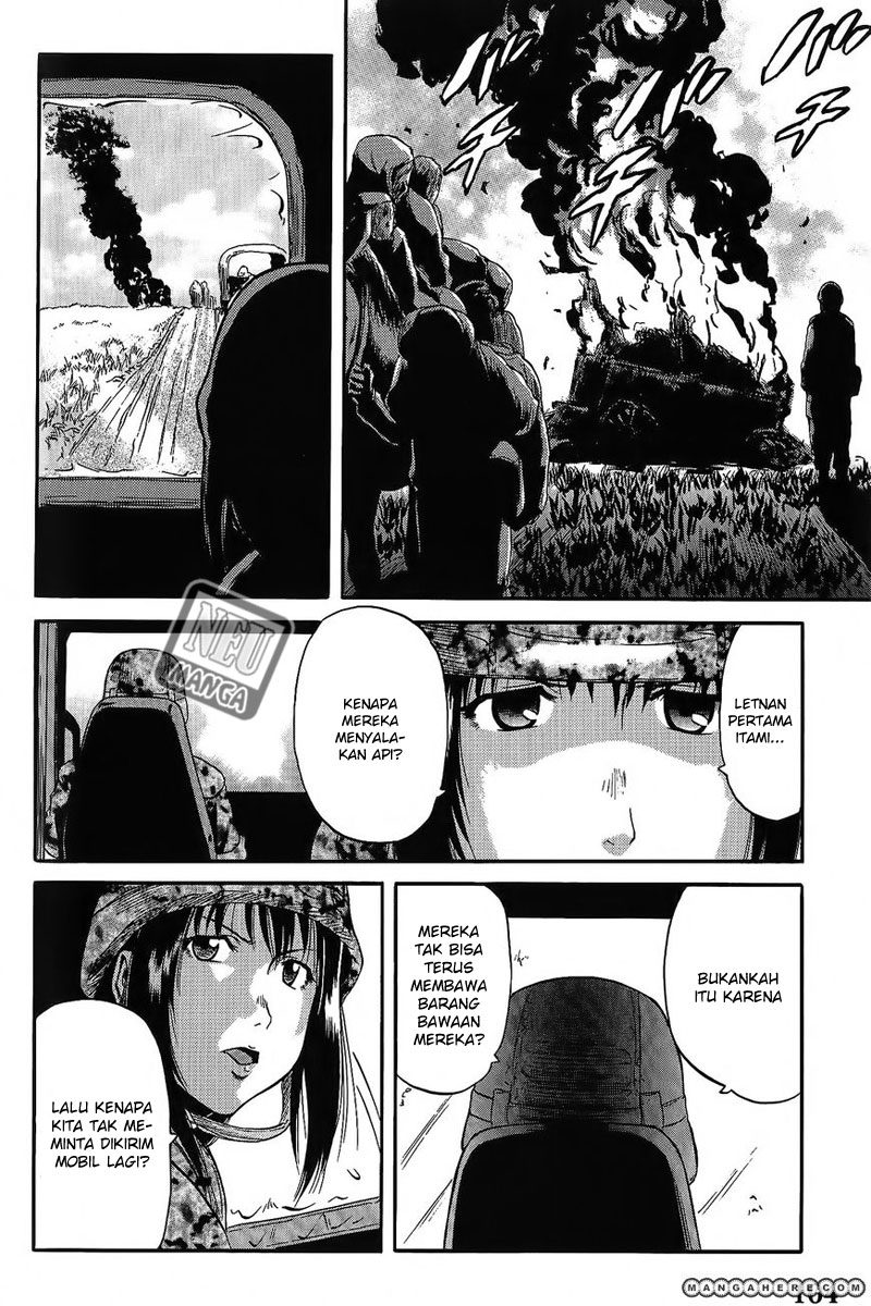 Gate – Jietai Kare no Chi nite Kaku Tatakeri Chapter 5 - halaman 10