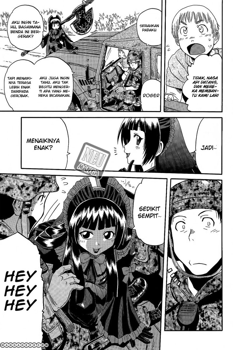 Gate – Jietai Kare no Chi nite Kaku Tatakeri Chapter 5 - halaman 17