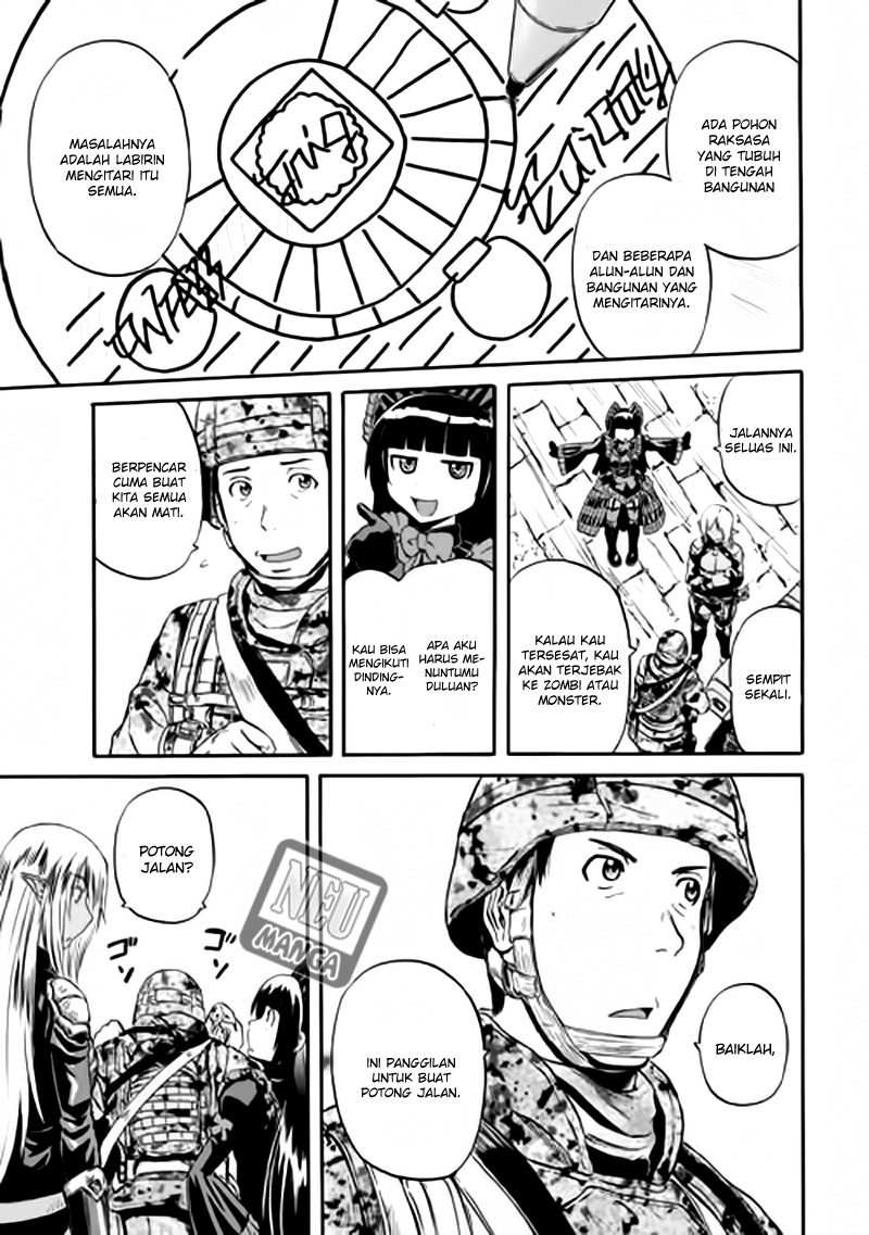 Gate – Jietai Kare no Chi nite Kaku Tatakeri Chapter 50 - halaman 14