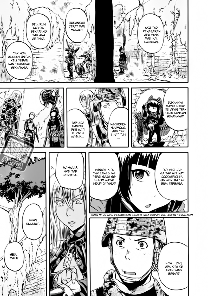 Gate – Jietai Kare no Chi nite Kaku Tatakeri Chapter 50 - halaman 16