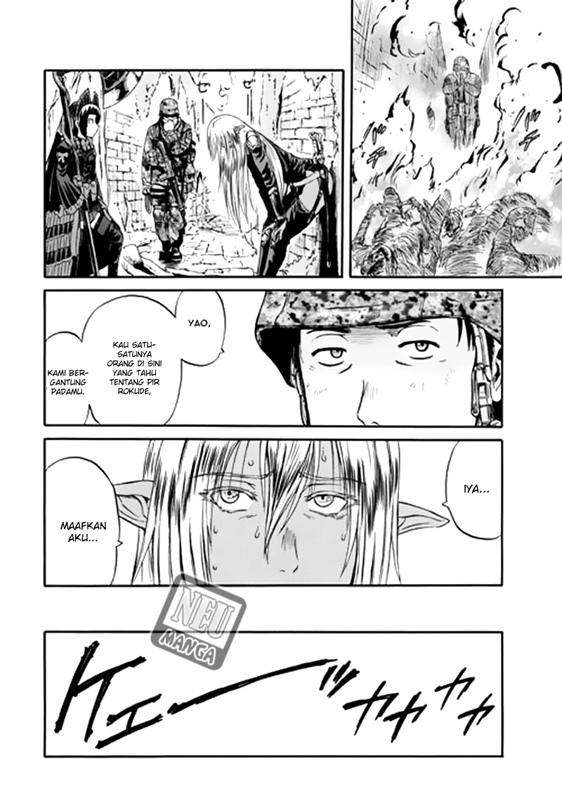Gate – Jietai Kare no Chi nite Kaku Tatakeri Chapter 50 - halaman 21