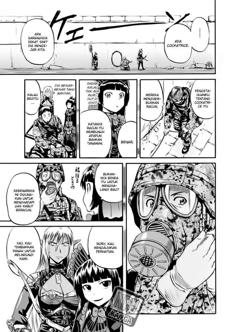 Gate – Jietai Kare no Chi nite Kaku Tatakeri Chapter 50 - halaman 22