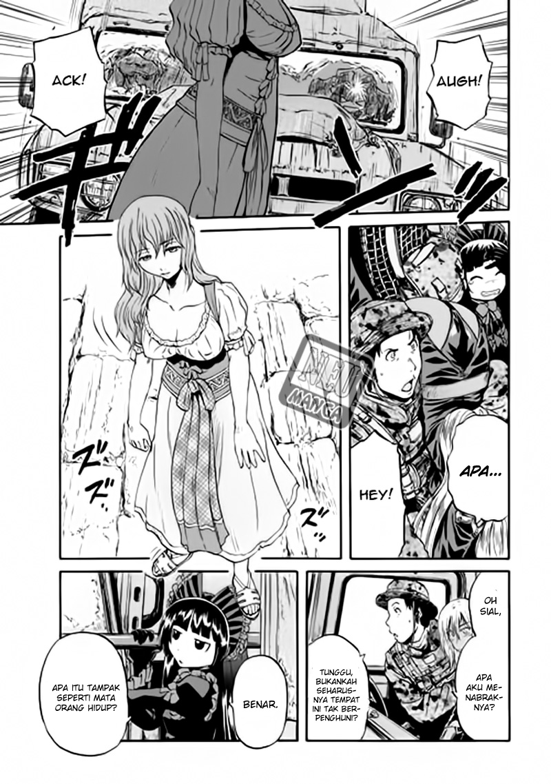 Gate – Jietai Kare no Chi nite Kaku Tatakeri Chapter 50 - halaman 6