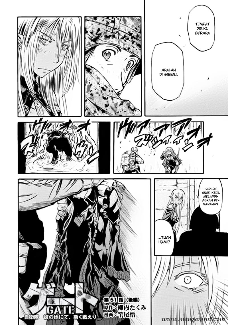 Gate – Jietai Kare no Chi nite Kaku Tatakeri Chapter 52 - halaman 2