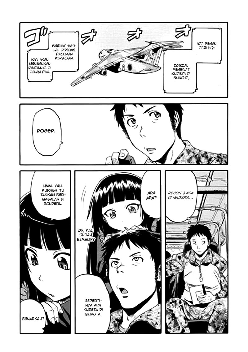 Gate – Jietai Kare no Chi nite Kaku Tatakeri Chapter 52 - halaman 37