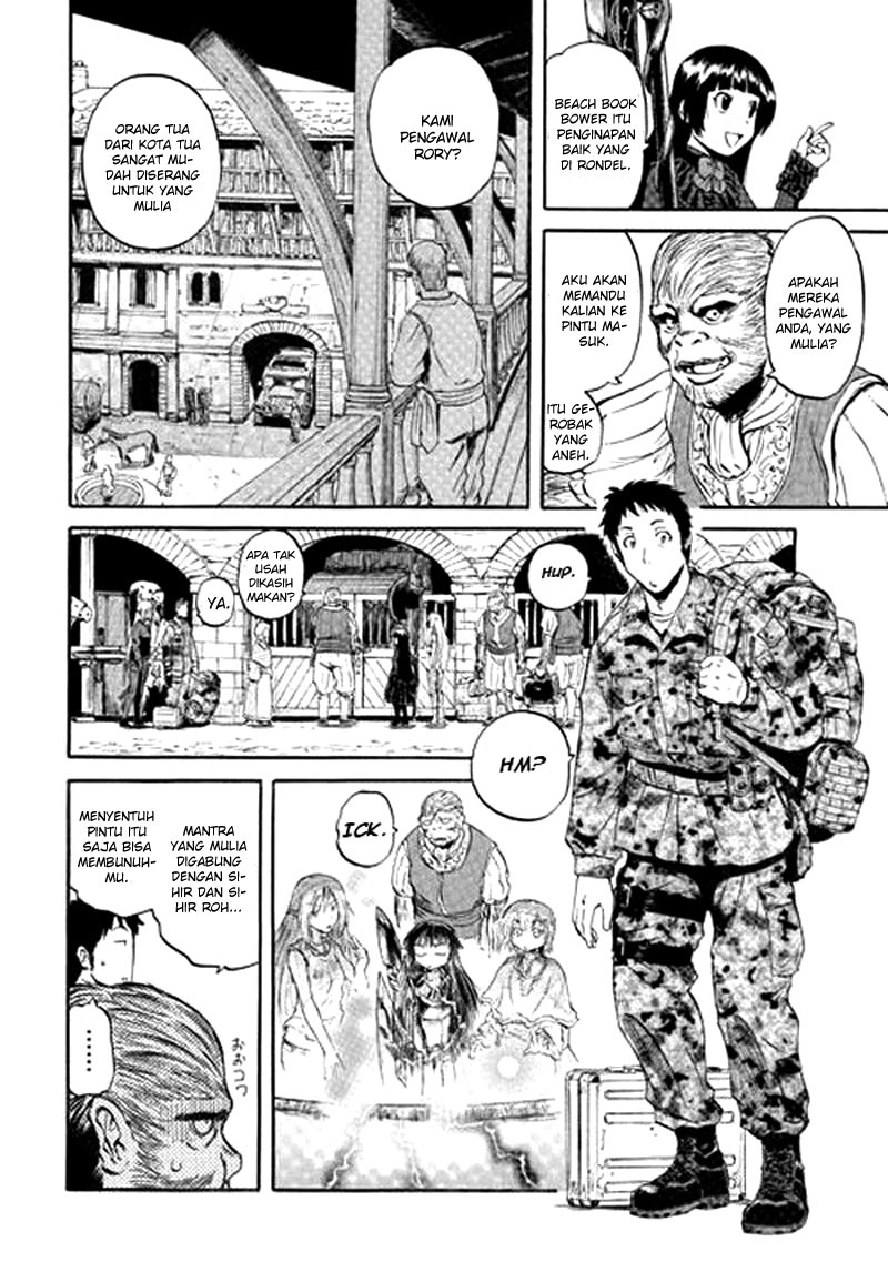 Gate – Jietai Kare no Chi nite Kaku Tatakeri Chapter 53 - halaman 22