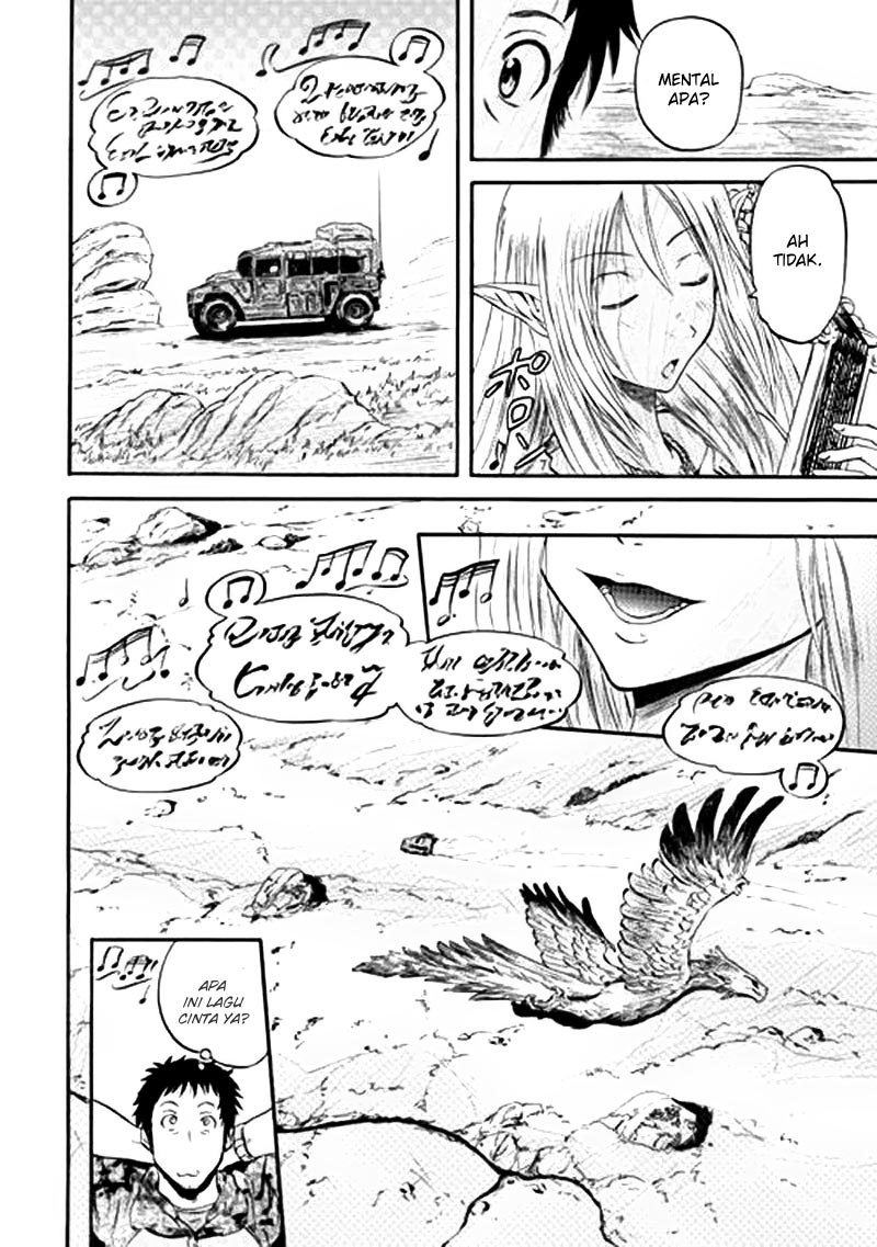 Gate – Jietai Kare no Chi nite Kaku Tatakeri Chapter 53 - halaman 9