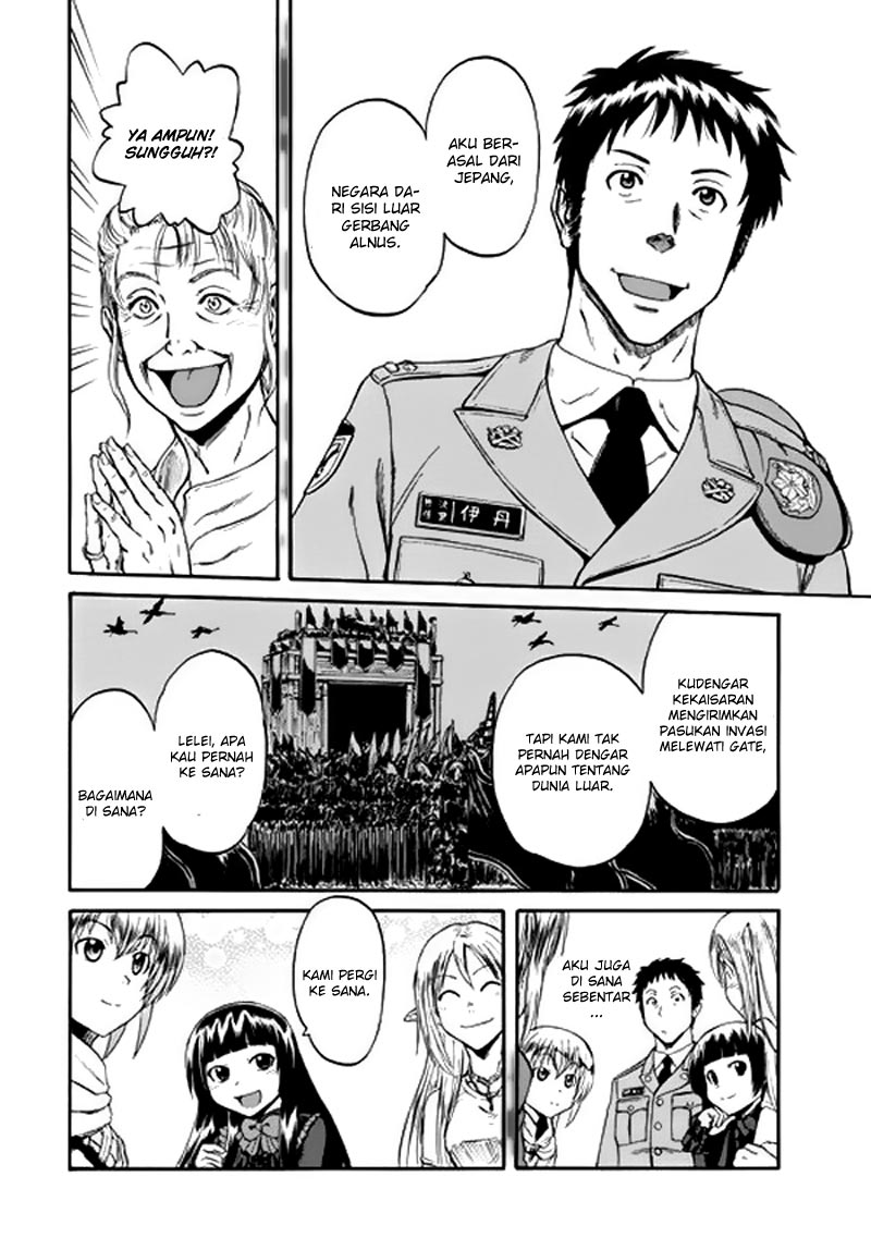 Gate – Jietai Kare no Chi nite Kaku Tatakeri Chapter 54 - halaman 12