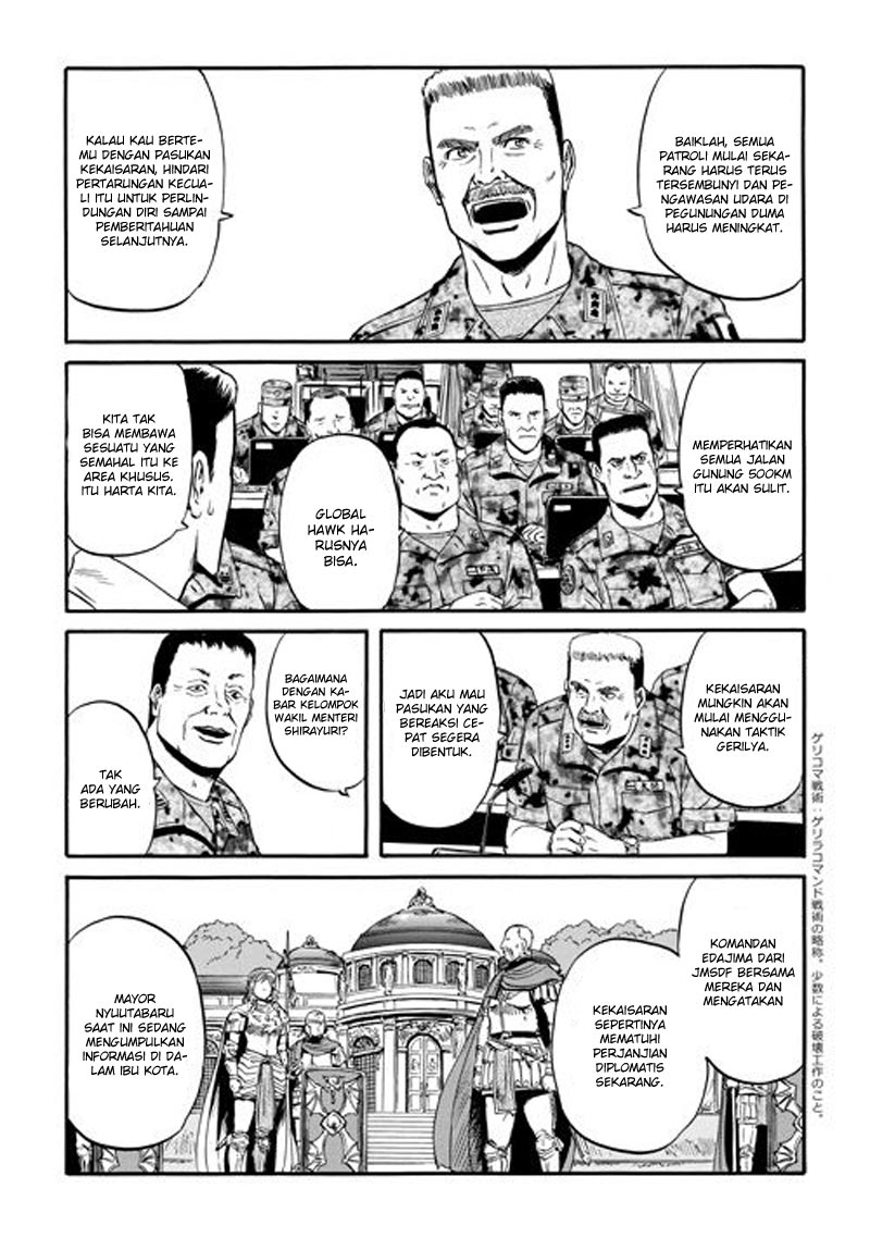 Gate – Jietai Kare no Chi nite Kaku Tatakeri Chapter 55.1 - halaman 10