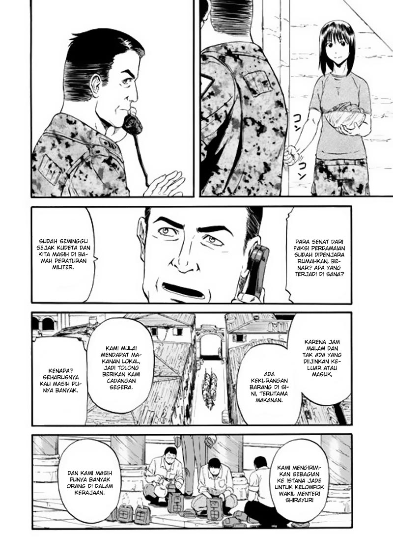 Gate – Jietai Kare no Chi nite Kaku Tatakeri Chapter 55.1 - halaman 17