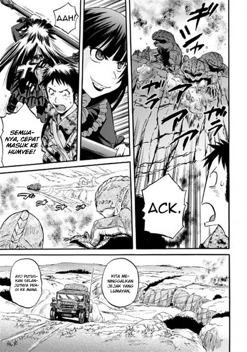 Gate – Jietai Kare no Chi nite Kaku Tatakeri Chapter 56 - halaman 35