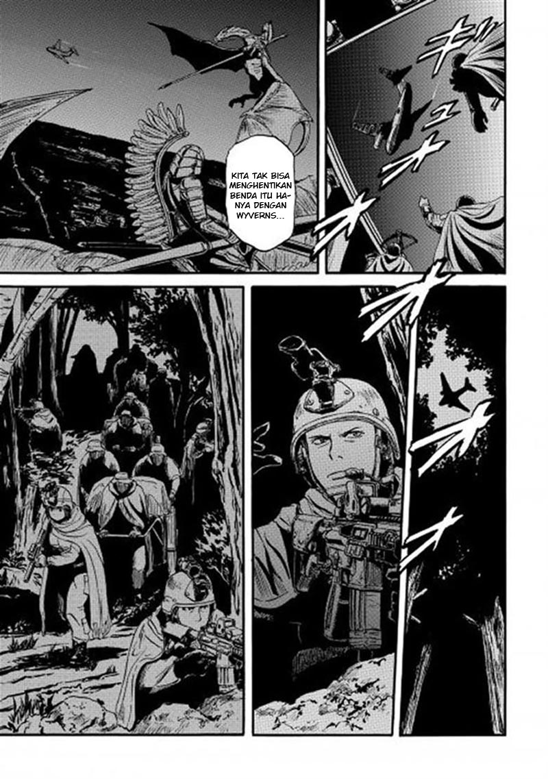 Gate – Jietai Kare no Chi nite Kaku Tatakeri Chapter 56 - halaman 9