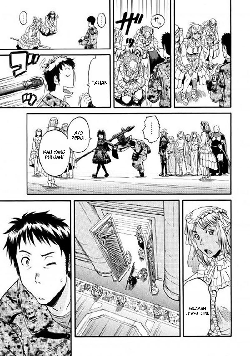 Gate – Jietai Kare no Chi nite Kaku Tatakeri Chapter 57 - halaman 19