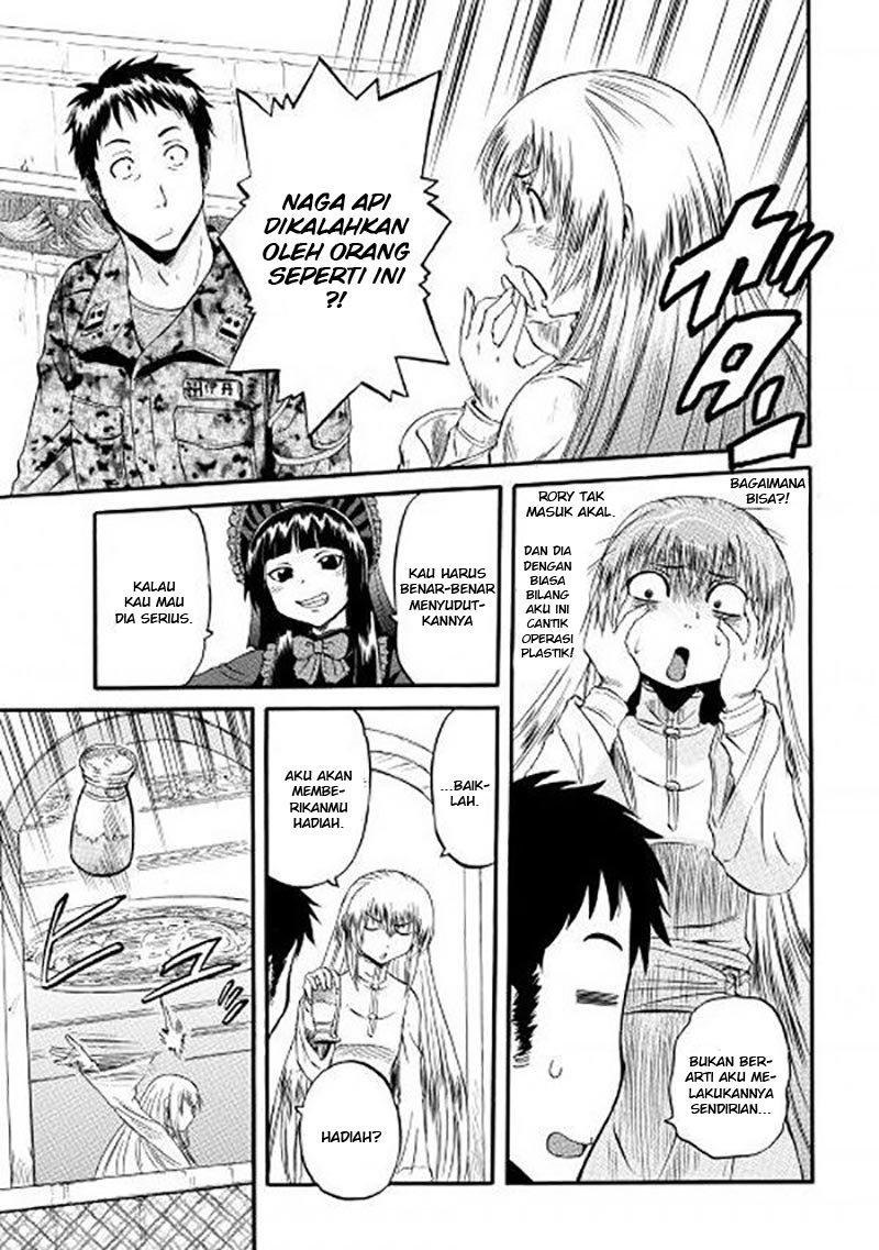 Gate – Jietai Kare no Chi nite Kaku Tatakeri Chapter 58 - halaman 34